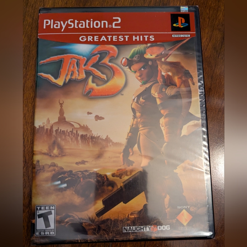 Factory Sealed Jak 3 Greatest Hits Ps2 Perfect Condition
